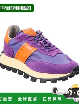 自营tod'sTOD’s Sportiva Canvas & Leather Sneaker - orange