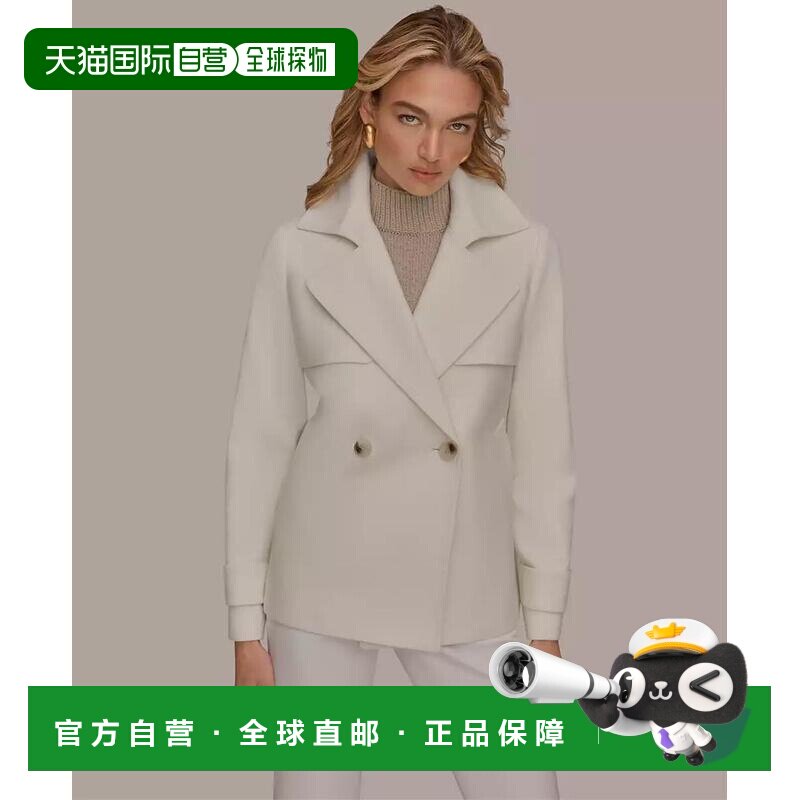 1h可退 【美国直邮】donna karan/唐娜凯伦 女士 大衣风衣
