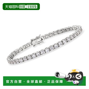 自营 英寸 美国奥莱直发 Simons Ross 纯银 925 网球手链