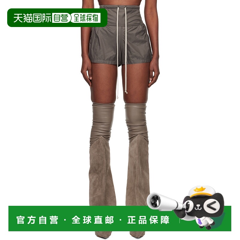 香港直邮潮奢 rick owens 瑞克 欧文斯 女士 灰色 Concordians Bo