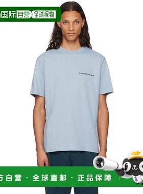 1h可退 香港直邮潮奢 CARHARTT WIP 男士 蓝色 Home State T 恤 I