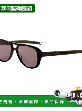 自营Dita Men's 55 mm Black Sunglasses - black gunmetal 美国