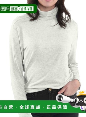 自营incashmereFine Knit Long Sleeve Turtleneck - white 美国