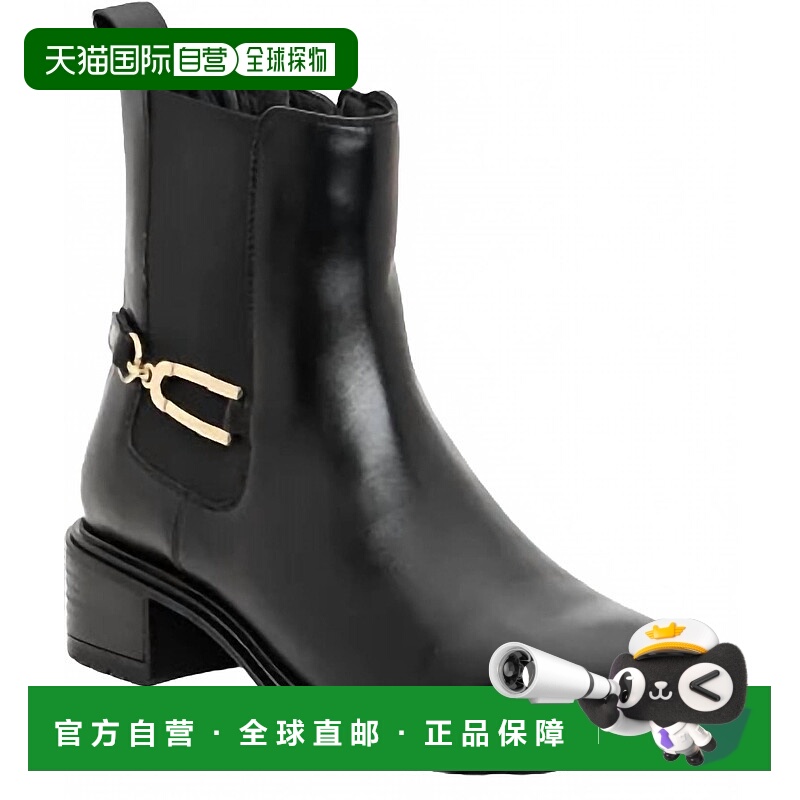 自营araWomen's Plumeria Chelsea Boot In Black - black 美国奥