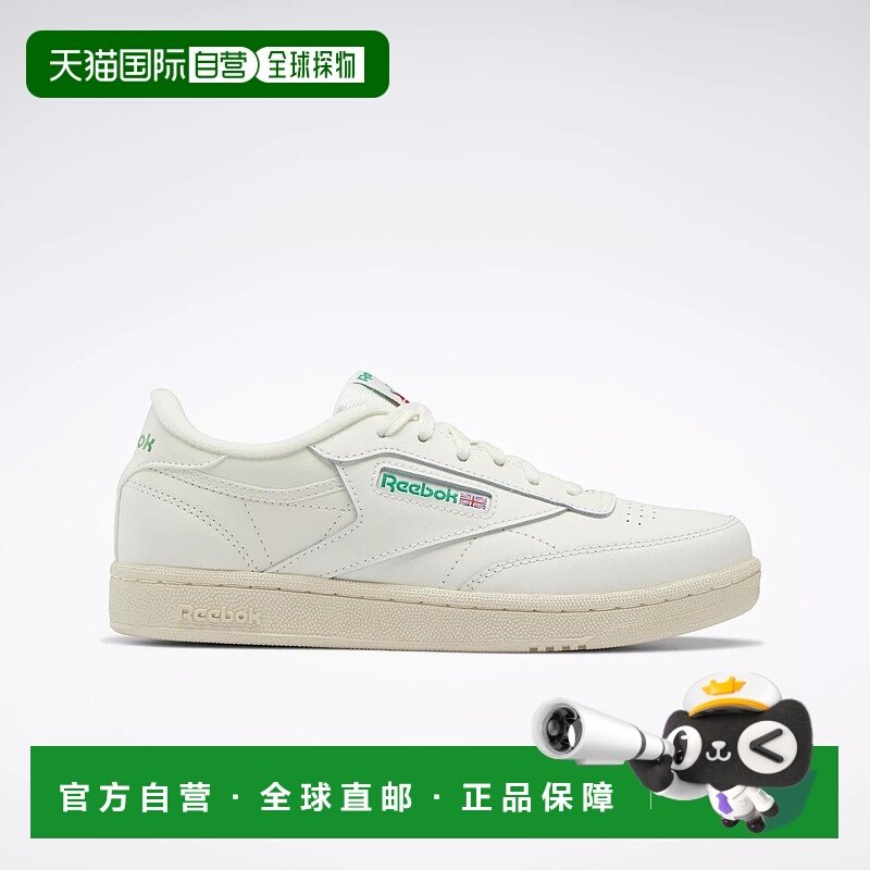 自营reebokClub C 鞋 - 小学 - 粉笔 / 粉笔 / 格伦绿 【美国奥莱,童鞋/婴儿鞋/亲子鞋,运动鞋,淘宝优惠券,粉丝福利购,淘宝优惠卷