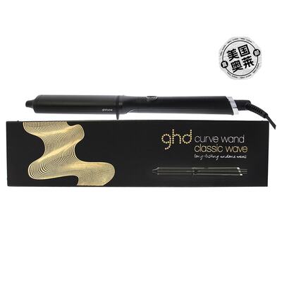 GHD 曲线棒经典波浪卷发棒 - Cowa12 黑色 GHD 男女通用 - 1 件卷