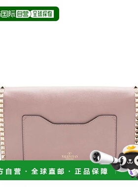 自营Valentino Calfskin Rockstud No Limit Flap Small Crossbod