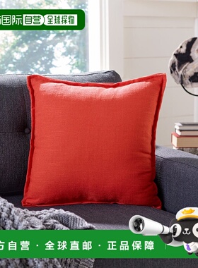 Safavieh Jyana 枕头 - 红色 【美国奥莱】直发