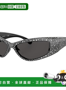 自营 Swarovski  SK 6027 100187 60mm Womens Wrap Sunglasses -