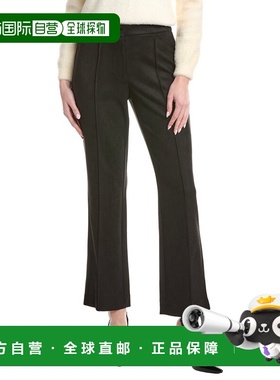 自营T Tahari Straight Leg Pant - black 美国奥莱直发