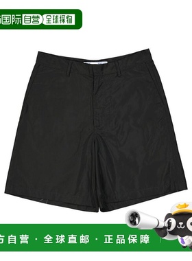 自营off-whiteOff- Polyester Short And Mini Men's Shorts - bl