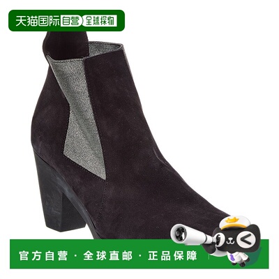 自营Arche Divana Suede Boot - black 美国奥莱直发短靴女靴