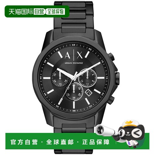 自营Armani Exchange Men's Classic - black 美国奥莱直发