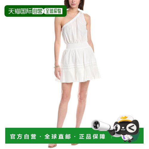 自营Ramy Brook Maeva One Side Mini Dress - ivory 美国奥莱直