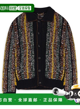 自营 amiri黑色手镯式BANDANA纽扣衬衫-黑色 美国奥莱直发