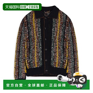 黑色 BANDANA纽扣衬衫 美国奥莱直发 amiri黑色手镯式 自营