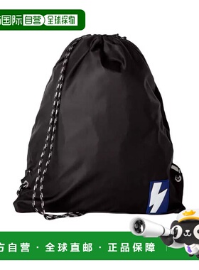 自营Neil Barrett Nylon Men Men's Backpack - black 美国奥莱直