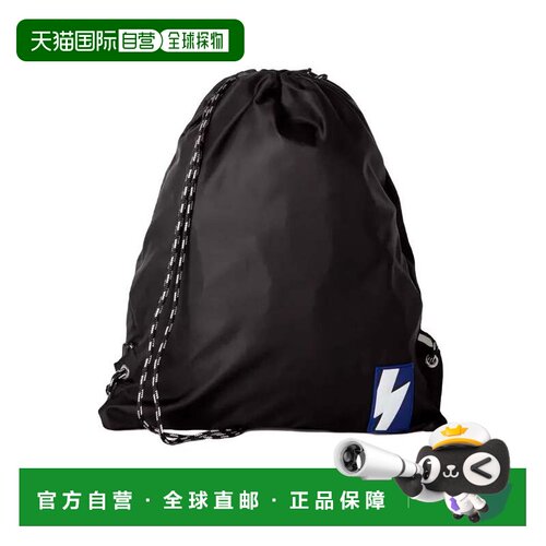 自营Neil Barrett Nylon Men Men's Backpack - black 美国奥莱直