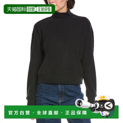 自营Velvet by Graham & Spencer Georgia Top - black 美国奥莱