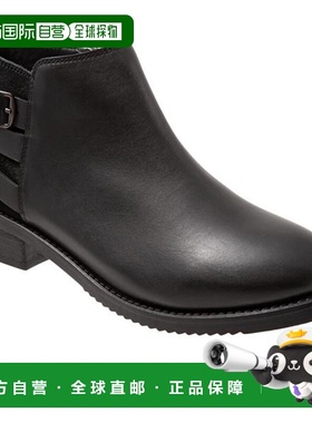 自营SoftWalk Raleigh S2155-001 Boots Womens Black Leather An