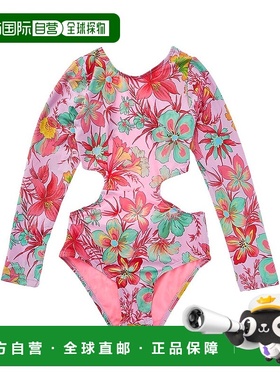 自营 beach lingo海滩Lingo Rash套装-紫色 美国奥莱直发