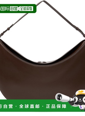 1h可退 香港直邮潮奢 Jacquemus 女士 棕色 The round Calisso 单