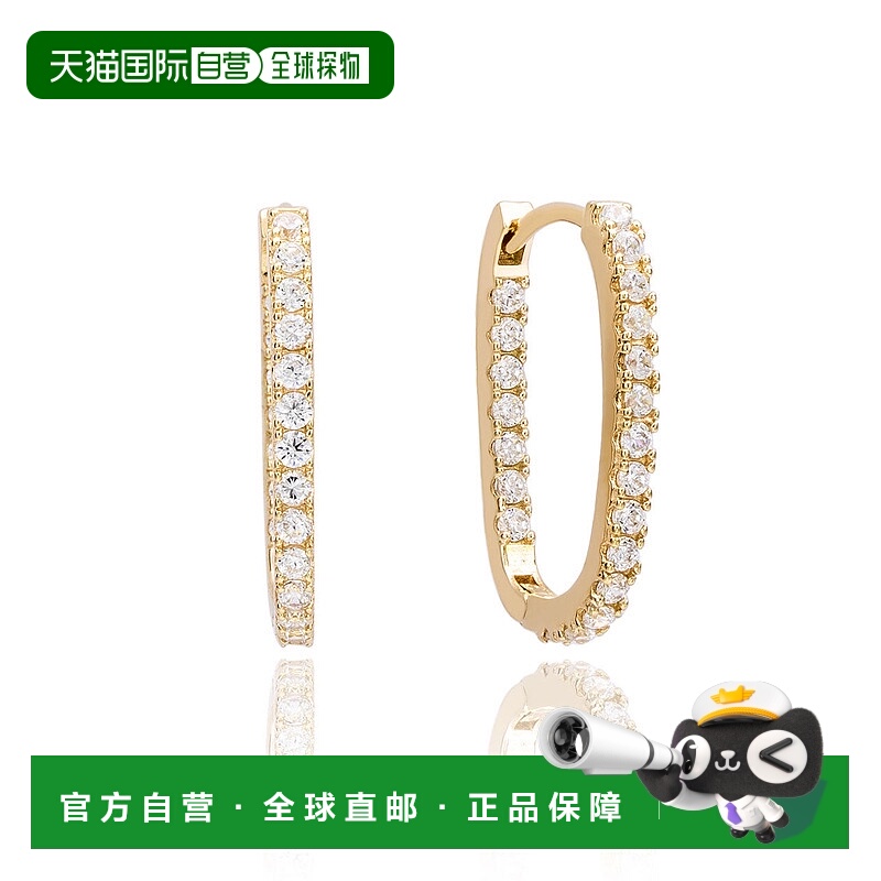 自营Suzy Levian Yellow Sterling Silver & White Cubic Zirconi