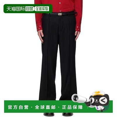 1h可退 香港直邮潮奢 Our Legacy 男士 黑色 Borrowed 长裤 M4254