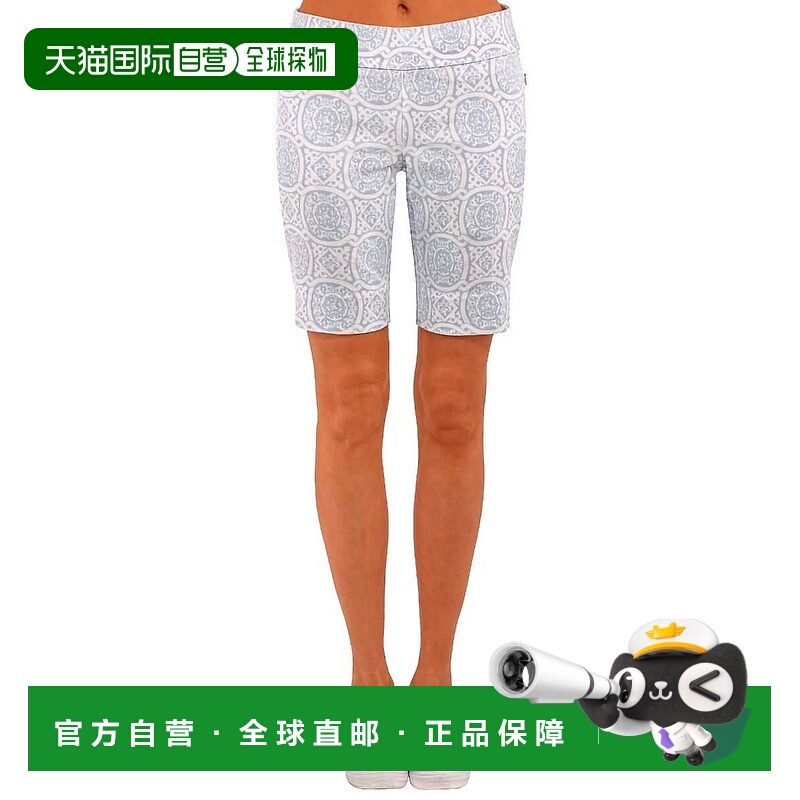 自营gretchen scottGripeless Bermuda Short In White/perri 美