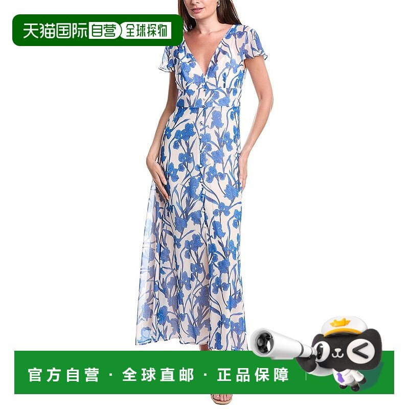 自营 Hutch Maxi连衣裙-蓝色 美国奥莱直发