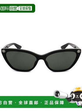 1h可退 香港直邮潮奢 Gucci 古驰 女士 黑色 Light Acetate GG Ca