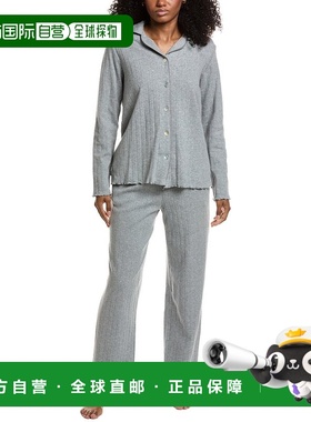自营Carole Hochman 2pc Pajama & Pant Set - grey 美国奥莱直发