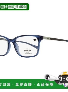 自营 Shinola中性款Flexon矩形眼镜SH37003 413水晶蓝53mm-413 美