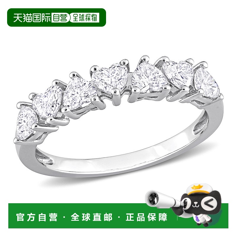 自营 Mimi & Max 1ct TW Heart-Cut Diamond Anniversary Ring 14