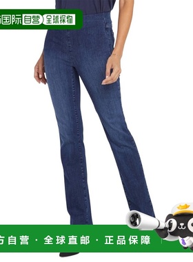 自营NYDJ Marilyn Decker Straight Leg Jean - blue 美国奥莱直