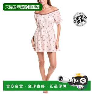 Morgan 粉色 Lane 迷你连衣裙 美国奥莱直发服饰 Ava 自营