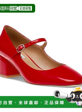 自营Steve Madden Hawke Mary Jane Women  Red Patent Almond To