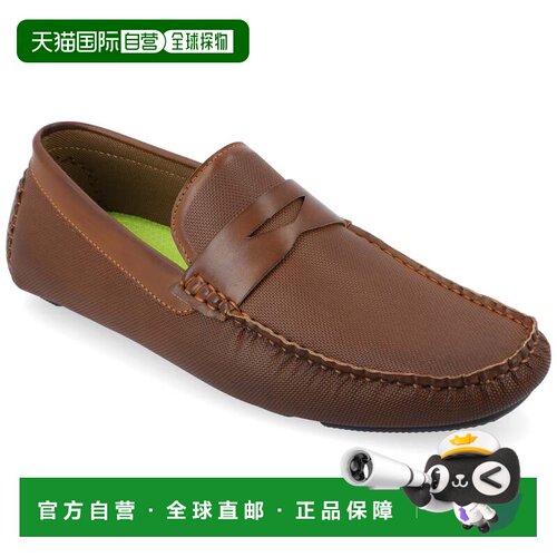 自营 vance co.Vance Isaiah驾驶租借车-棕色 男鞋 美国奥莱直发