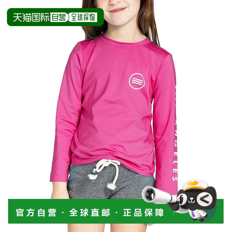 自营 Sol Angeles Waves Rashguard - pink 美国奥莱直发