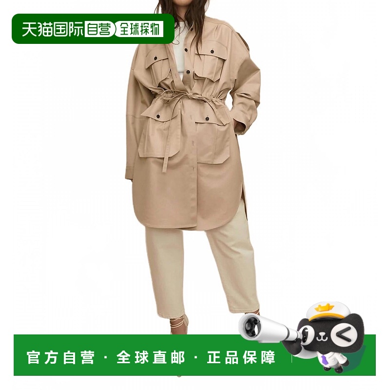 自营marissa webbDante Utility Jacket In Sand - sand 美国奥莱