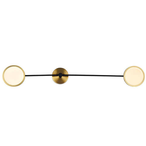 自营vonnTorino VAW1192AB 39 英寸集成 LED 壁灯照明灯具，带旋