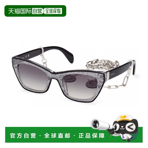 自营guessGU7873 01B闪亮黑色/烟雾渐变-闪亮黑色 美国奥莱直发