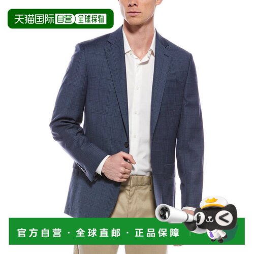 自营brooks brothers布鲁克斯兄弟探险家经典合身西装夹克-蓝色
