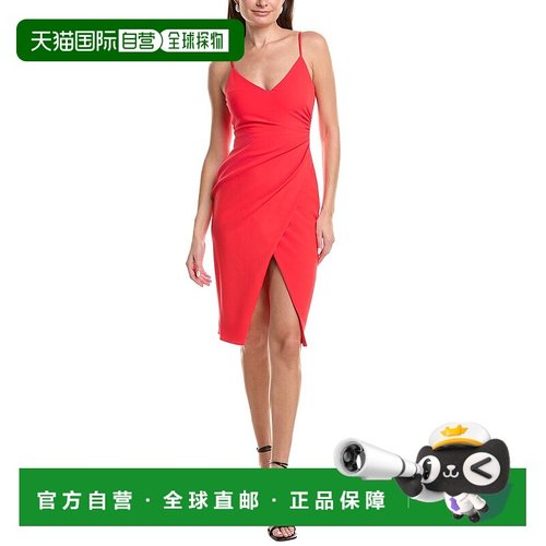 自营Black Halo Bowery Sheath Dress - Red 连衣裙美国直发奥莱