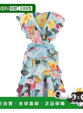 自营 Patbo Hibiscus 镂空迷你连衣裙 Celeste - 多色 美国奥莱直