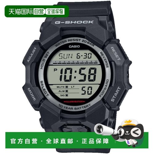 自营Casio Men's G-Shock GD-010 Series Black Dial Watch - GD0