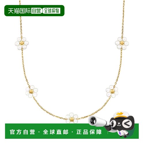 自营RS Pure by Ross-Simons 3-3.5mm Cultured Pearl Flower Sta