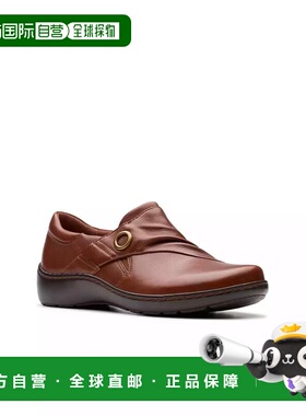 1h可退 【美国直邮】Clarks|女款 Cora Aubrie 鞋皮鞋真皮休闲鞋