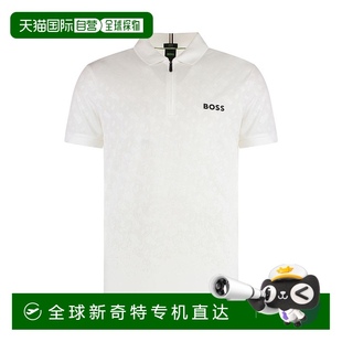 香港直邮潮奢 波士 1h可退 BOSS 50538106 男士 高科技布织Polo衫