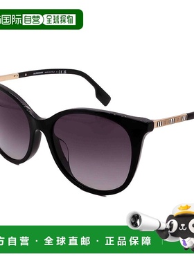 自营 BURBERRY太阳镜BE4333F-30018G-55-17-140非偏振-黑色 美国